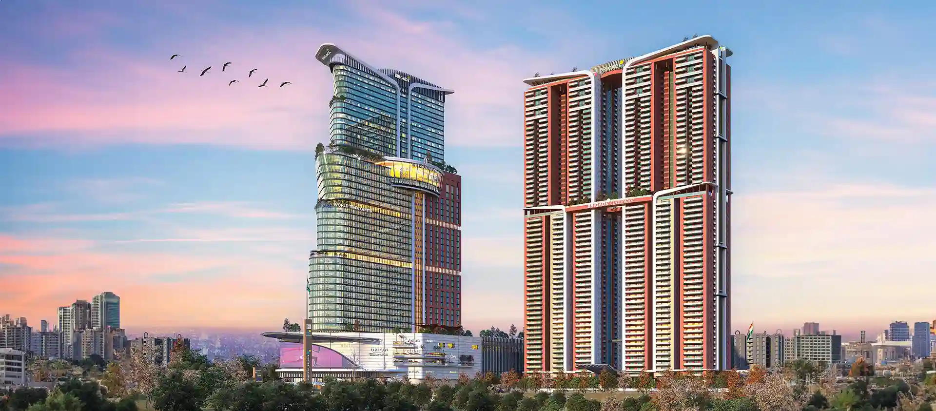 Brigade Gateway Neopolis Hyderabad - luxury apartment banner