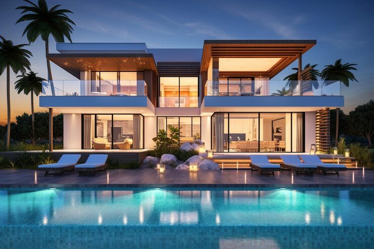 Artist's impression of a residential building