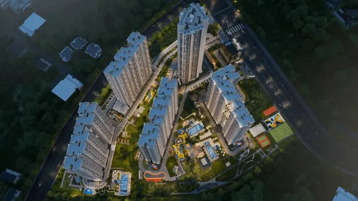 Artist's impression of premium apartments in Secunderabad